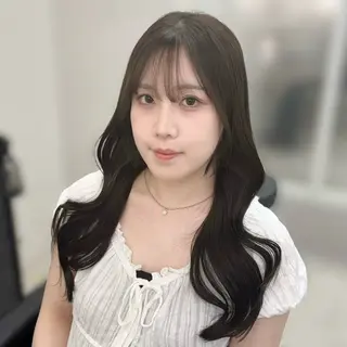 ロング 𝜗𝜚cocoro 韓国𝜗𝜚のヘアスタイル