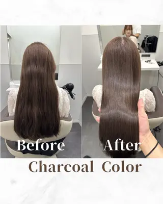 ロング カラー 【美髪矯正 /髪質改善】RINのヘアスタイル