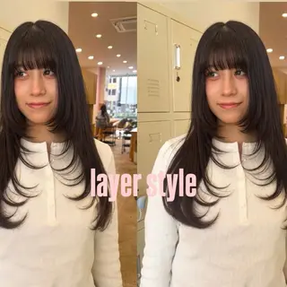 ロング 艶beige ♡ayana♡のヘアスタイル