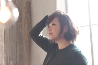 ショート ミディアム パーマ 松田 由貴のヘアスタイル