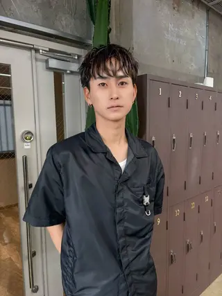 ショート メンズ メンズパーマ 山口大輝のヘアスタイル
