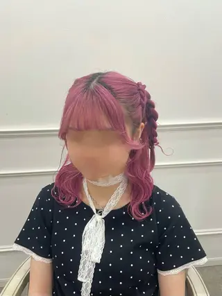 ミディアム 中村 心のヘアスタイル