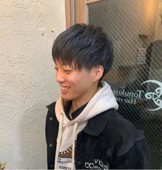 ショート メンズ 七原 海夕のヘアスタイル