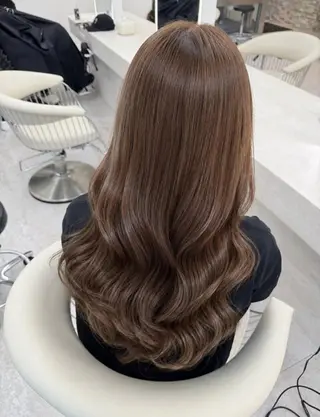 ロング 川口 真也のヘアスタイル