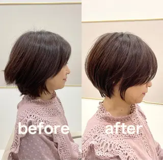 ショート ショート/似合わせ/ 透明感カラー古市唯人のヘアスタイル