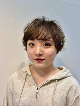ショート ヘアアレンジ ♡オシャ髪♡AI ✂️newi町田のヘアスタイル