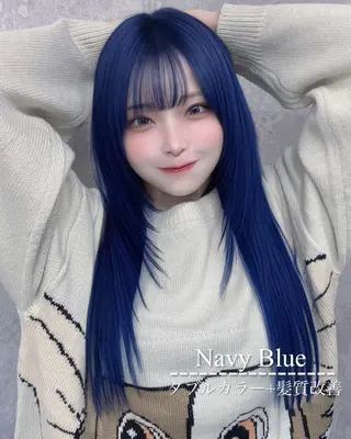 ロング カラー 最高級シールエクステ 🏆絶対可愛くタクミのヘアスタイル