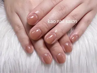 ネイル kao nail マグネット/長さだしのネイルデザイン