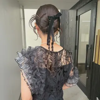 ヘアアレンジ 松本 茜のヘアスタイル
