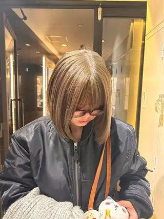 ショート カラー 大阪美容室 Rioのヘアスタイル
