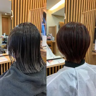 ショート カラー メンズ 美容室 LA BEAU大塚店のヘアスタイル