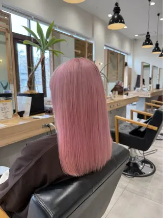 ロング カラー ハイトーン💛透明感 カラー/mikaのヘアスタイル