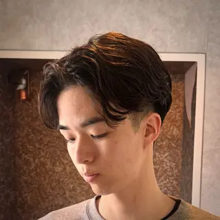 ショート パーマ メンズ 立川メンズカット/ メンズパーマ💈三上のヘアスタイル