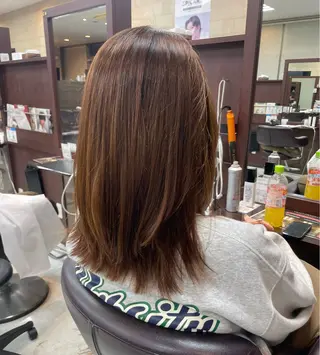 セミロング 樋口 雄也のヘアスタイル