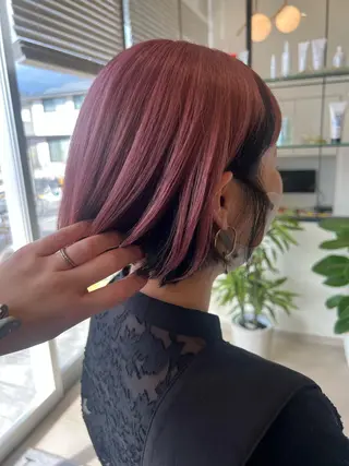 ショート カラー 🦋店長🦋 ほんさわ みずきのヘアスタイル