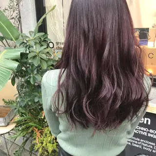 ロング 艶髪color💎髪 質改善ストレート大吉のヘアスタイル
