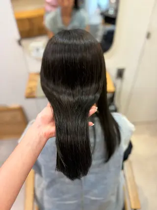 ロング カラー 透明感うる艶カラー ￤コユキ🫧💞のヘアスタイル