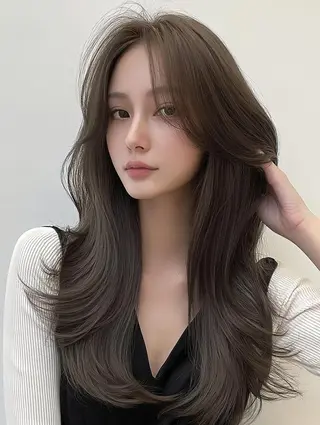 ミディアム FOCUS JAPAN3のヘアスタイル