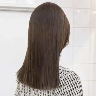 セミロング 🫧🛼ハイトーン 🧬🫧フウワのヘアスタイル