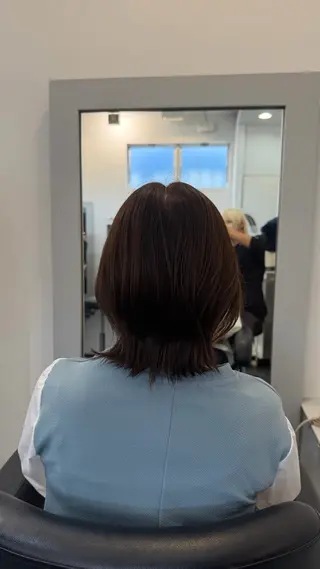 ミディアム 細井 勇吹のヘアスタイル