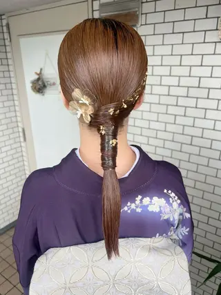 ヘアアレンジ 大人可愛いヘアメイク 💋🧚‍♀️しずかのその他イメージ