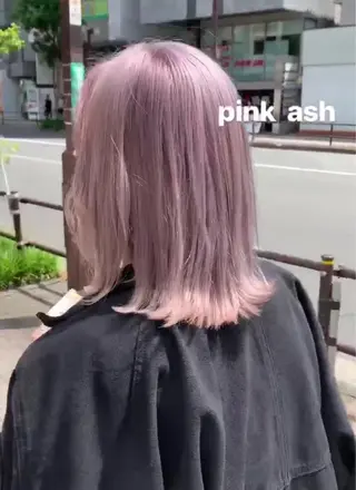 カラー 天野 利咲のヘアスタイル