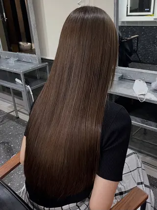 ロング カラー レイヤー/髪質改善 /艶カラー/SAKIのヘアスタイル