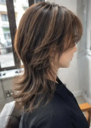 カラー Lien 深井店のヘアスタイル