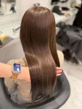 カラー 夏の透明感🤍トレ ンドレイヤー🤍銀座のヘアスタイル