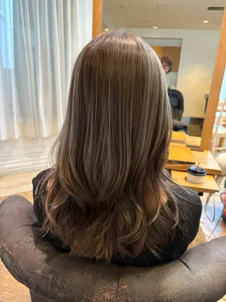 ミディアム きょうか✨ ハイライト募集中のヘアスタイル
