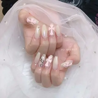ネイル HANA 長さだしのネイルデザイン