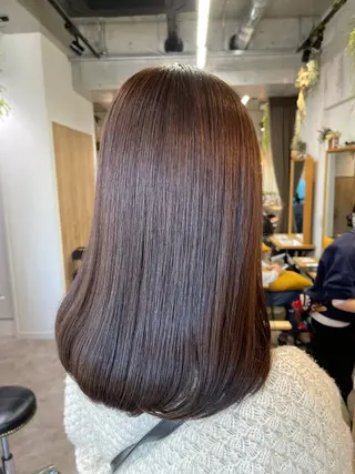 カラー Azu🩰/アレンジ /透明感カラー🎀/のヘアスタイル