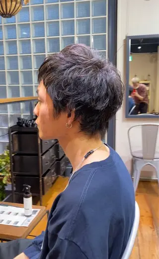 ショート メンズ 今出 りょうやのヘアスタイル