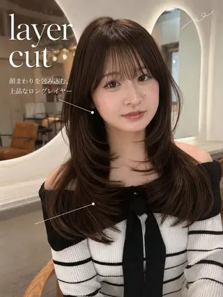ロング 茂木俊哉 /縮毛矯正のヘアスタイル