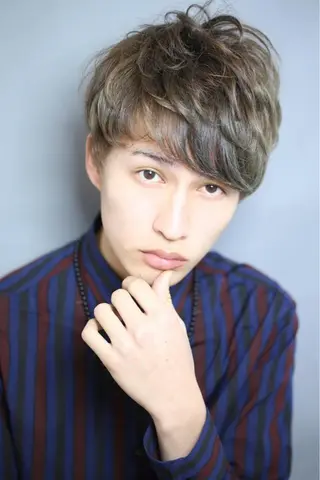 ショート メンズ Soleria 田中慎一のヘアスタイル