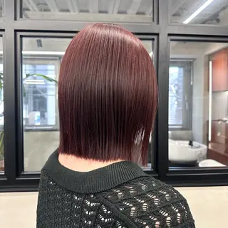 ショート 原宿/ボブ/ロング レイヤーのヘアスタイル