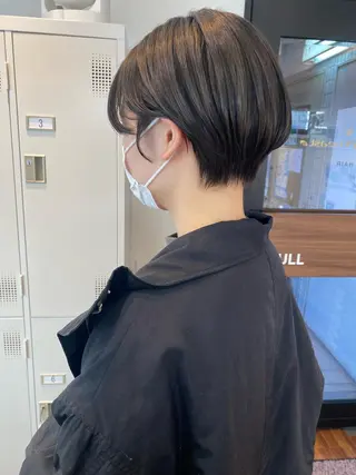 ショート カラー ヘアアレンジ MOE /Zina横浜2ndのヘアスタイル