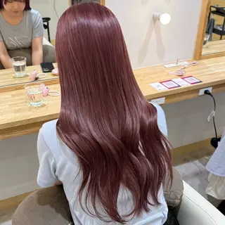 ロング カラー 柔らかいbeige ¦韓国¦🩰マユ🩰のヘアスタイル