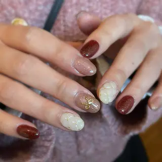 ネイル moufu.nail /sayaka 本町のネイルデザイン