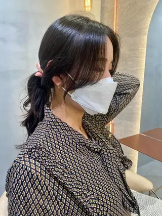 ロング ‎🤍髪質改善‎🤍 レイヤーカット‎🤍のヘアスタイル