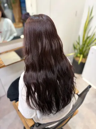 ロング カラー 透明感うる艶カラー ¦コユキ🫧💞のヘアスタイル