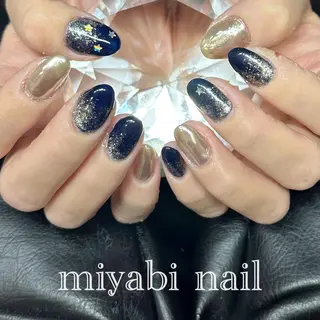 ネイル miyabi nail 桂川駅近くのネイルデザイン