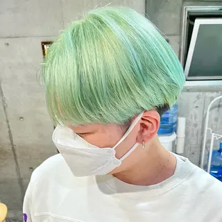 カラー メンズ 堺 鳳 ママ美容師 yukariのヘアスタイル