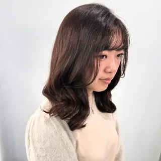 セミロング カラー ❇️安達 優心❇️ レイヤー/艶髪特化のヘアスタイル