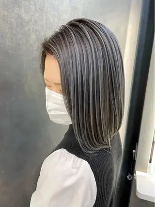 ショート カラー ショート×ブリーチ Lyuca/yujiのヘアスタイル