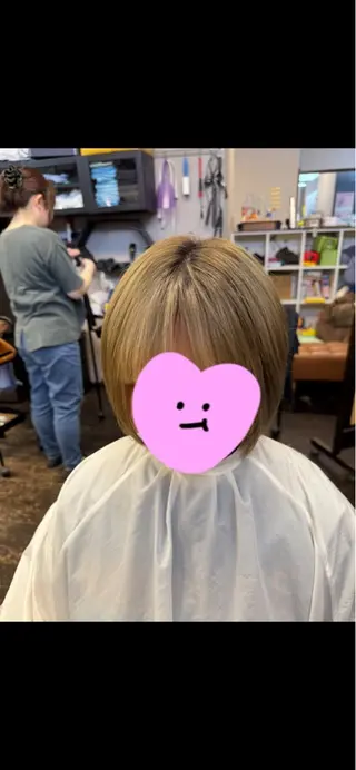 ショート ふくもと ゆうこのヘアスタイル