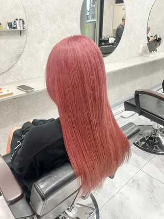 ロング 🦋ハイトーン🦋 石山 希理🦋のヘアスタイル