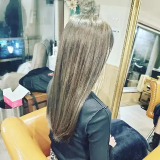 ロング カラー spa hair ark 富井直美のヘアスタイル