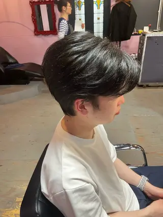 ショート メンズ 藤野 海翔のヘアスタイル