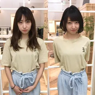 ショート カラー 大人可愛いショート* NoWL栗原隆成のヘアスタイル